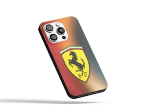 Ferrari Cover Silicone Smartphone Design Moderno